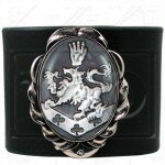 Edward Cullen Crest Leather Wrist Cuff Armband Twilight ser