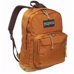 NEW JanSport Bella TWILIGHT Backpack Right Pack ORANGE