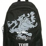 NWT Twilight Team Edward Cullen Crest Backpack Bag