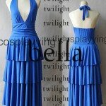 Replica Twilight Bella Swan Blue Prom Dress Costume