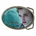 Twilight New Moon Edward Cullen Chrome Belt Buckle