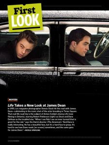 Entertainment Weekly Magazine: новый стилл фильма "Жизнь"